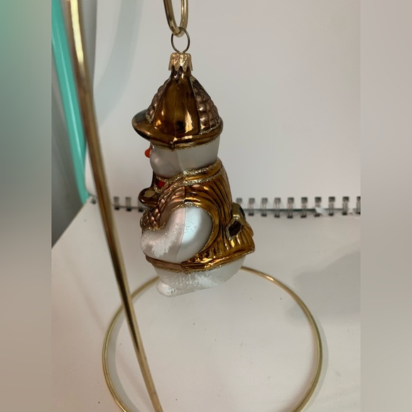 Sherlock Holmes Englishman Blown Glass Christmas Ornament - Picture 3 of 6